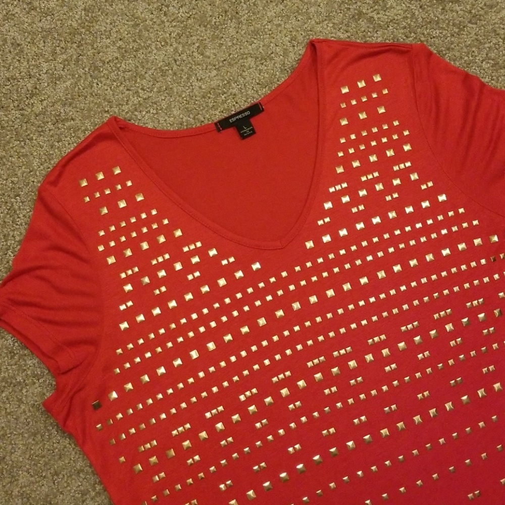 Espresso tshirt NWOT